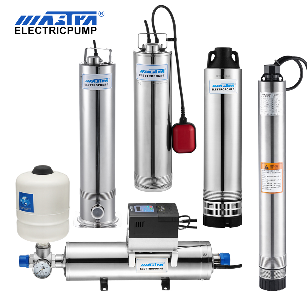 MASTRA 60Hz R128B series Multistage Submersible Pump stainless steel Centrifugal Water Pumps