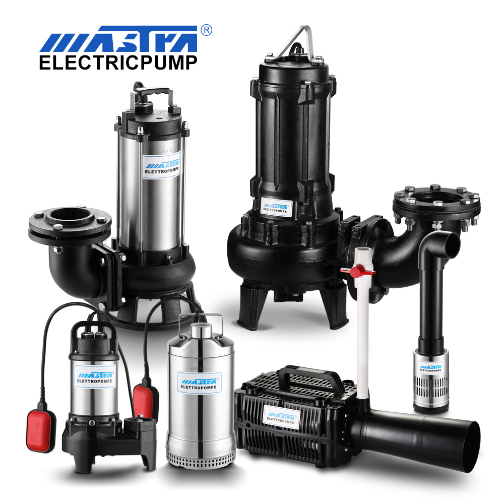 MASTRA 60Hz all Stainless Steel Submersible Sewage Pump manufacturers MBS series industrial sewage pumps
