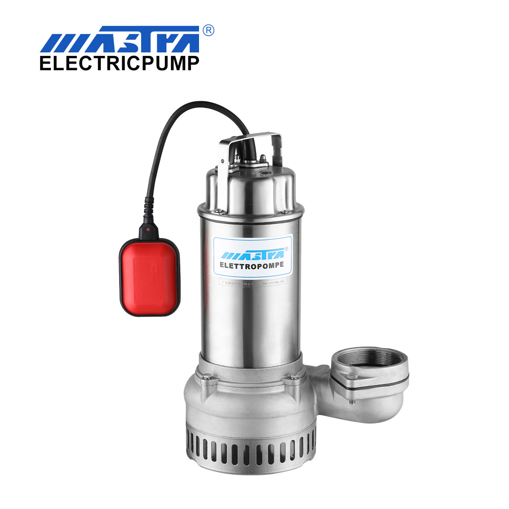 Mastra Heavy Duty 220V 380V 10HP Cast Iron Pumps Electric Full Automatic Submersible Cutter Sewage Cutting Pump for Dirty Water